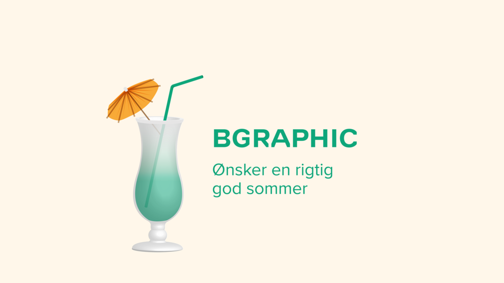 BGRAPHIC ønsker god sommer