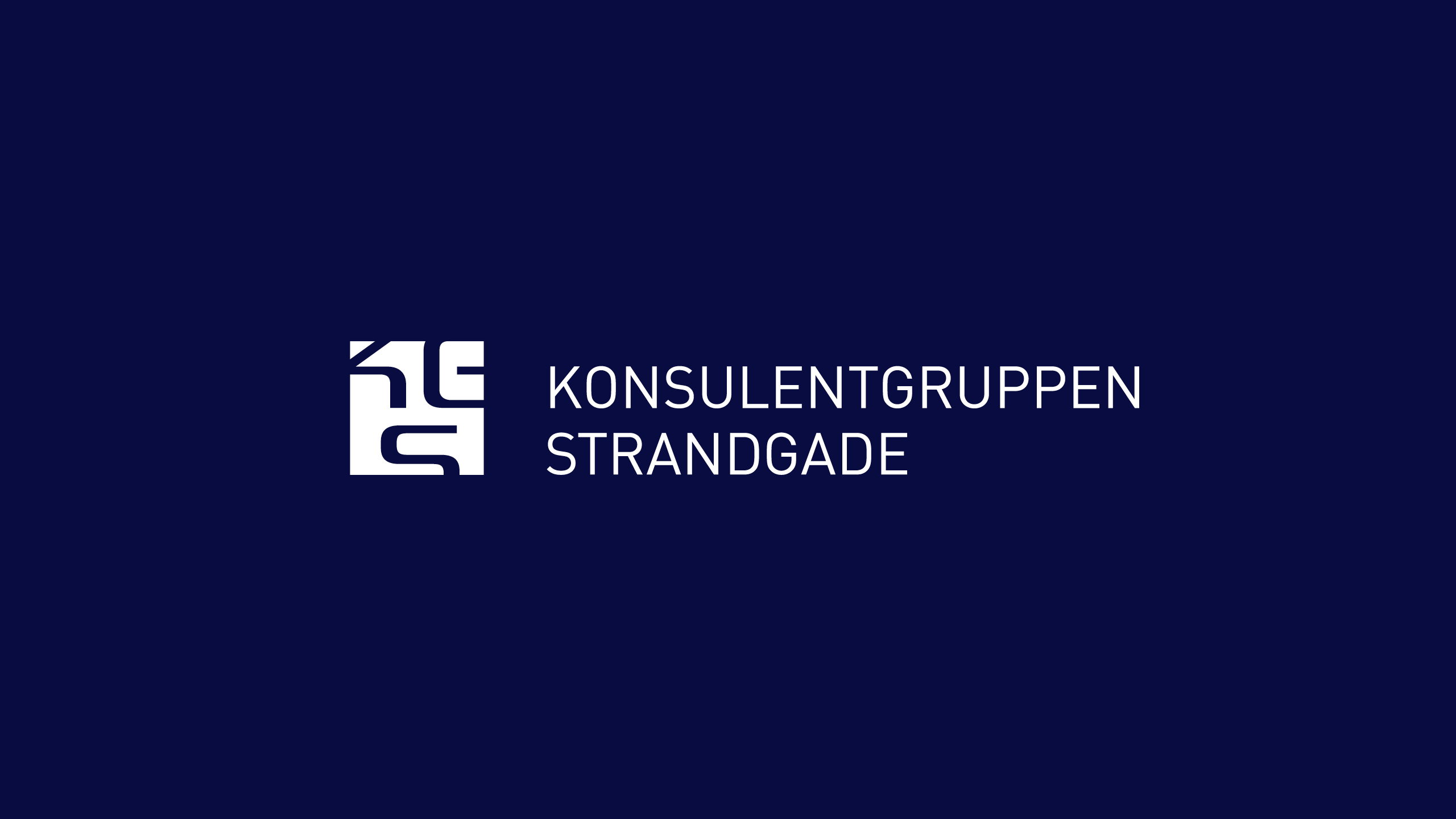 Logodesign for Konsulentgruppen Strandgade