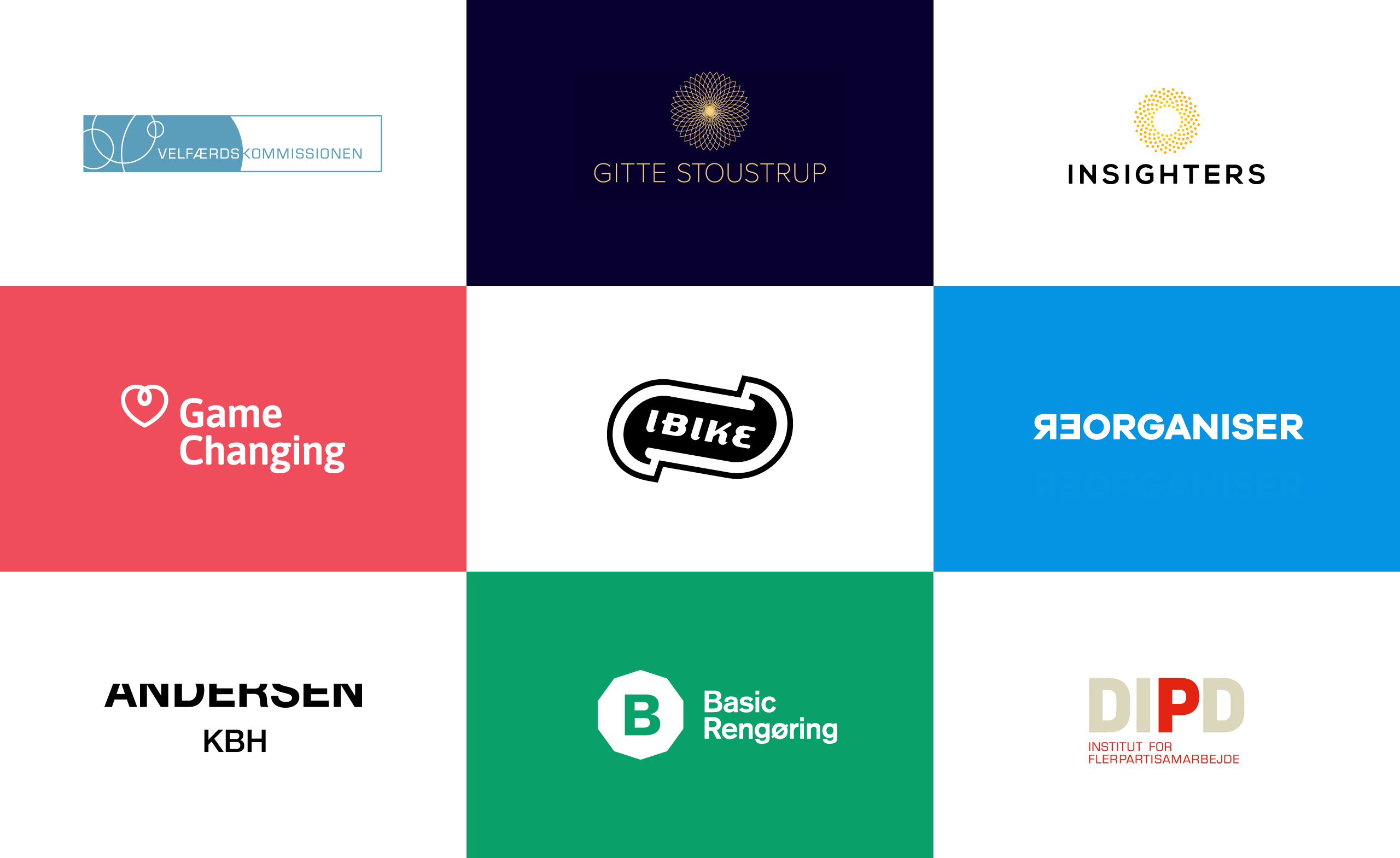 BGRAPHIC har stået for logodesign til en lang række virksomheder
