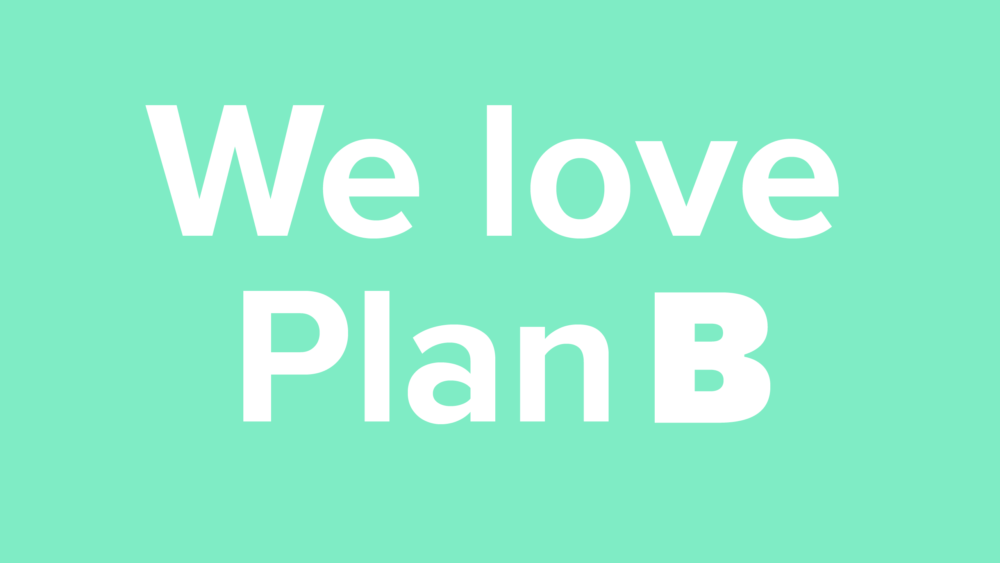 Vi elsker Plan B – BGRAPHIC-planen