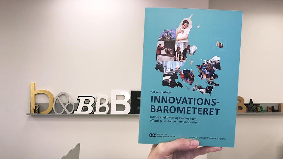 Bogen Innovationsbarometeret for Center for Offentlig Innovation