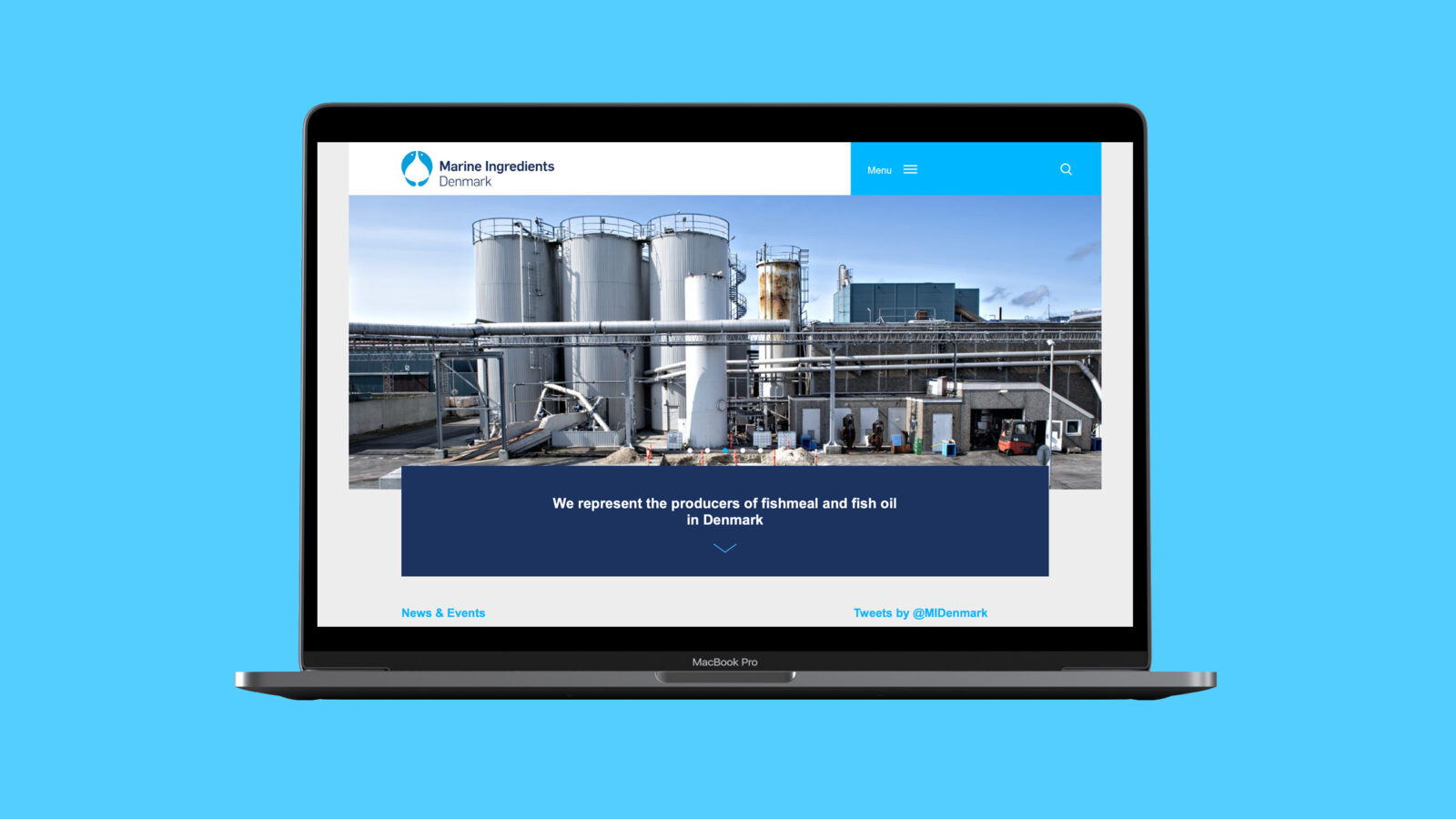 Website for Marine Ingredients
