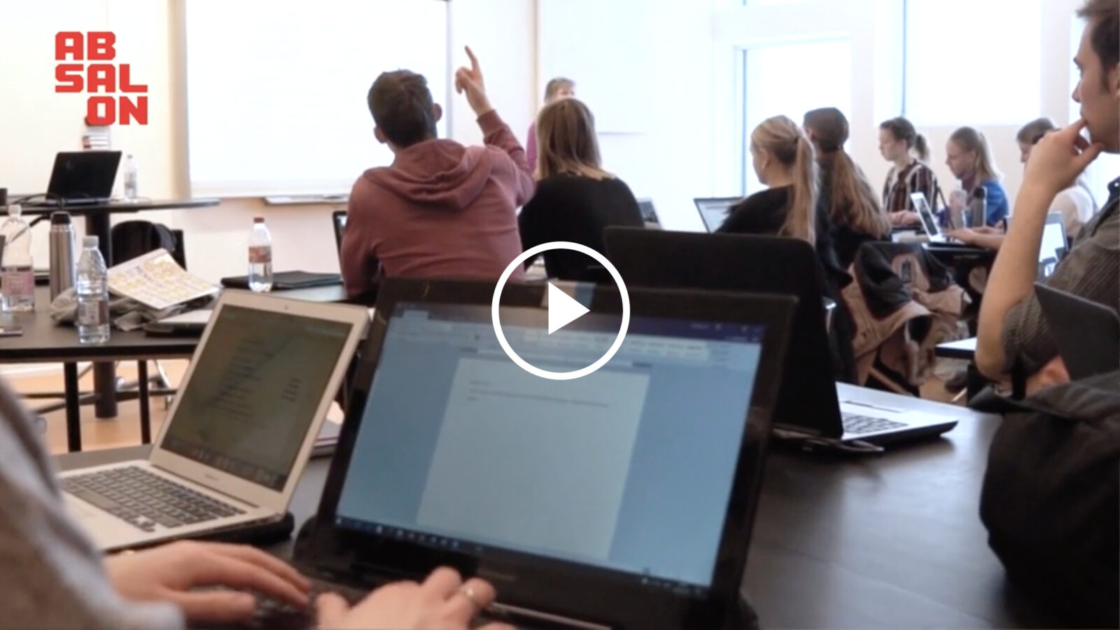 Absalon Video studerende