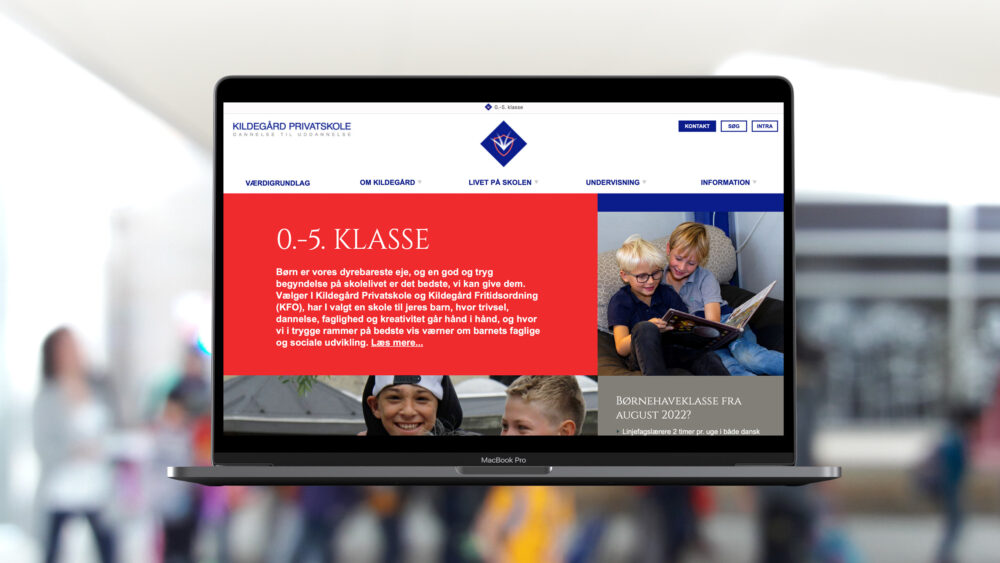 Kildegaard Privatskole Website