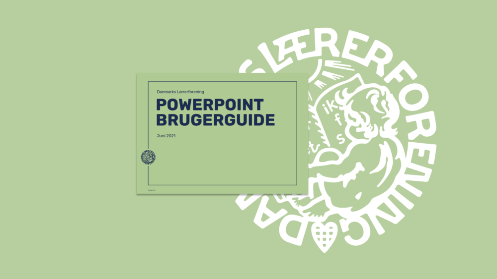 Danmarks Lærerforening PowerPoint-skabelon