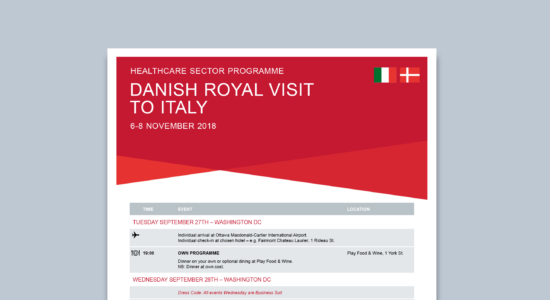 Royal visit in Italy