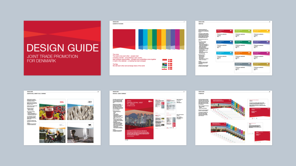 Udenrigsministeriets Erhvervsfremstød design guide