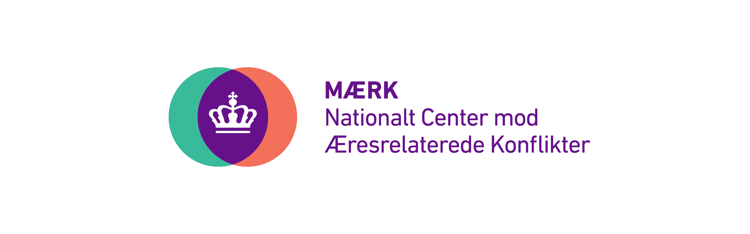 MÆRK Nationalt Center mod Æresrelaterede Konflikter – logo