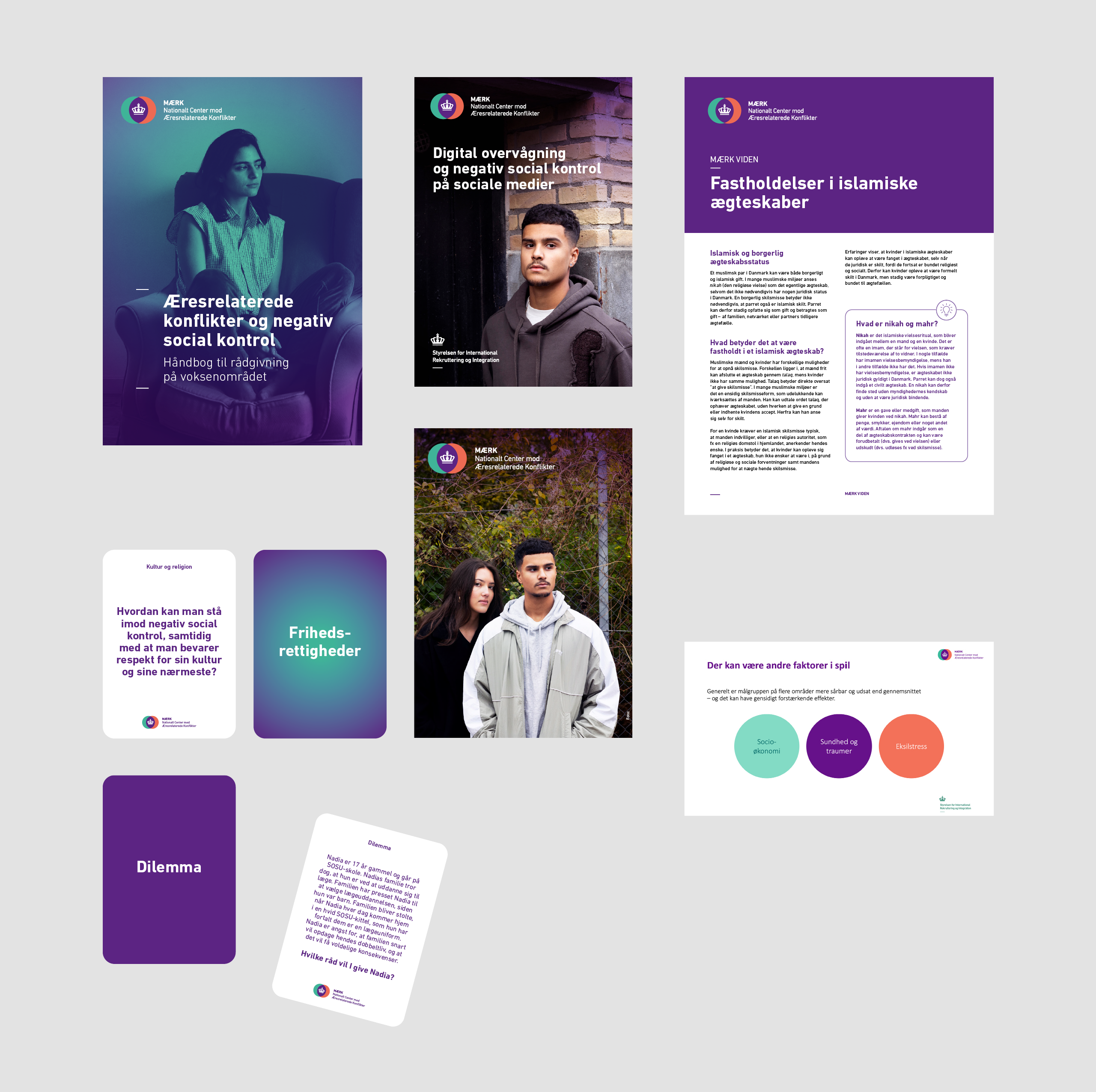MÆRK Nationalt Center mod Æresrelaterede Konflikter – publikationer